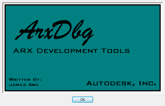 ACAD二次开发必备辅助工具-ArxDbg 2005-2015各版本
