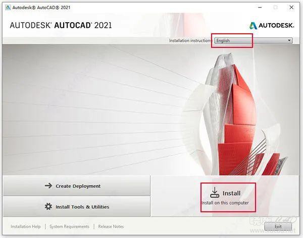 Autodesk AutoCAD 2021 简体中文破解版-1.jpg